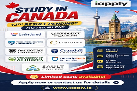 12th Result Pending? No Problem! - Study in Canada � Limited Seats Available | Apply Now