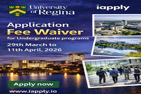 Application Fee Waiver � University of Regina | Limited Time Offer