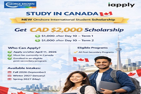 Already in Canada? You Might Get $2,000! - George Brown Polytechnic