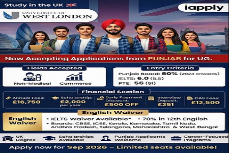 Apply Now for September 2026 Intake � University of West London