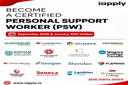 Become a Certified Personal Support Worker (PSW) in Canada � September 2026 & January 2027 Intakes