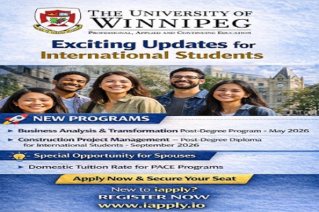 New PGWP-Aligned Programs � University of Winnipeg PACE | Apply Now