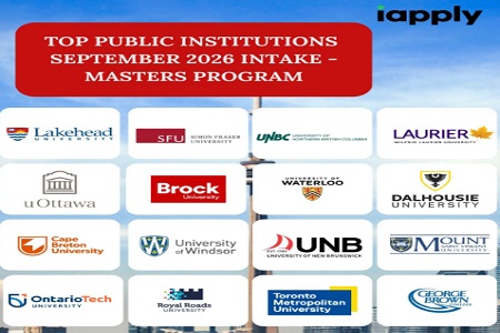 Top Public Universities Open for September 2026 � Masters Programs